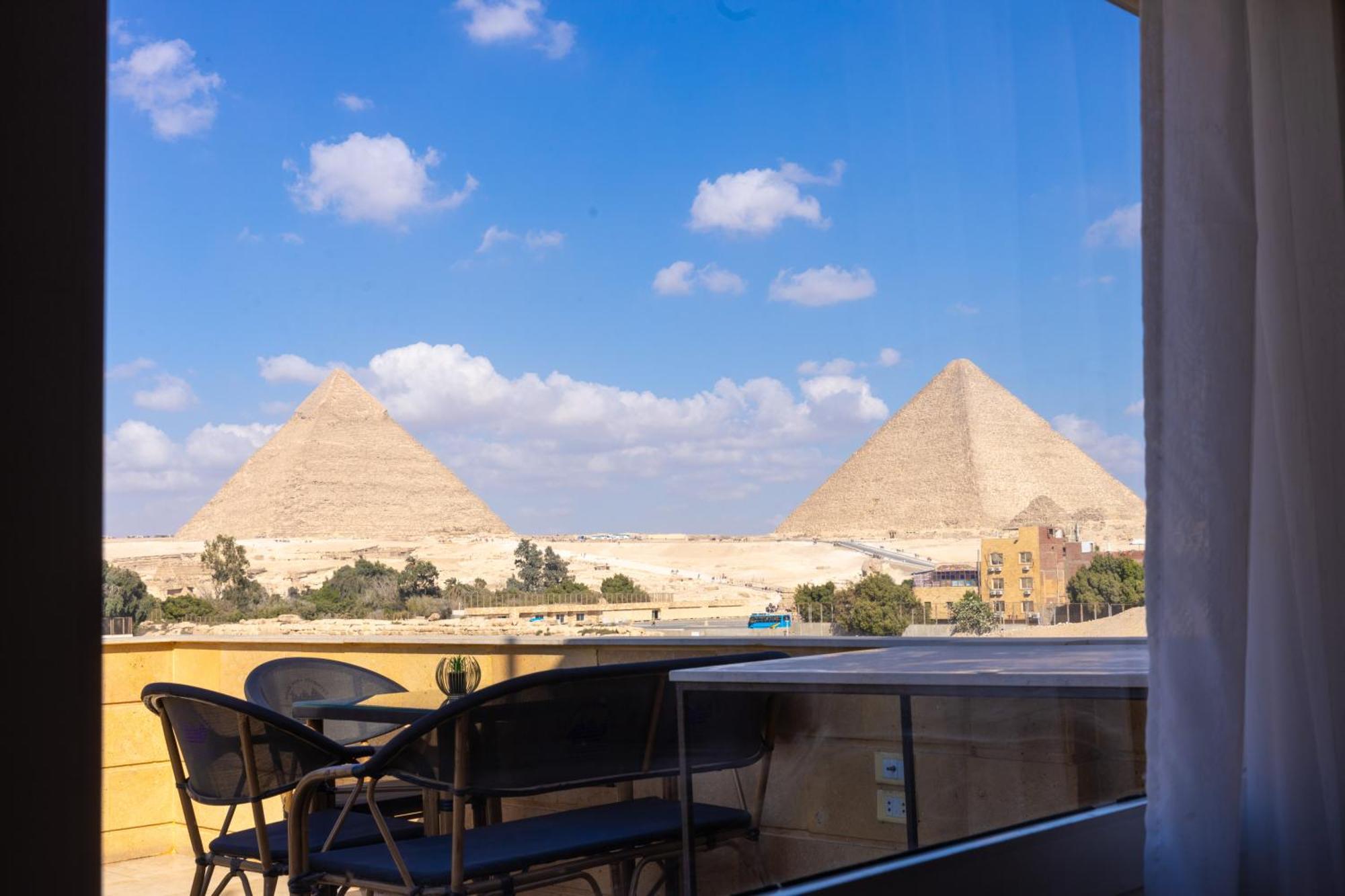 Pyramids Land Palace Kafret el-Gabal Extérieur photo